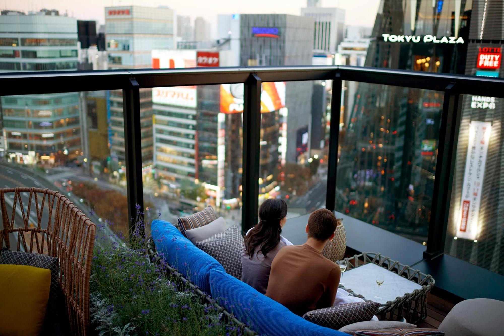 The Gate Hotel Tokyo By Hulic Luaran gambar View from the Sky Bar